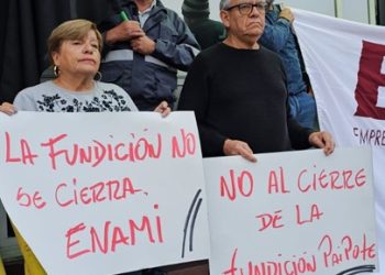 NO AL CIERRE DE LA FUNDICIÓN PAIPOTE